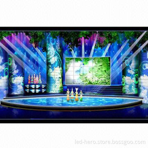 P6 Rental Mobile LED Display with Special Design, 500 x 500mm Aluminum Cabinet, Easy Installation